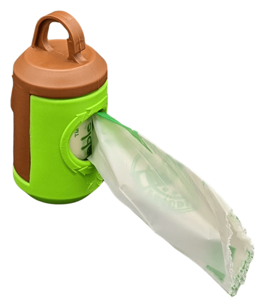 Poop Bag Holder – Dog Poop Bag Holder | Leash Dispenser | Clip-On | Made in USA | beyondGREEN Poop Bag Dispenser beyondGREEN biotech™