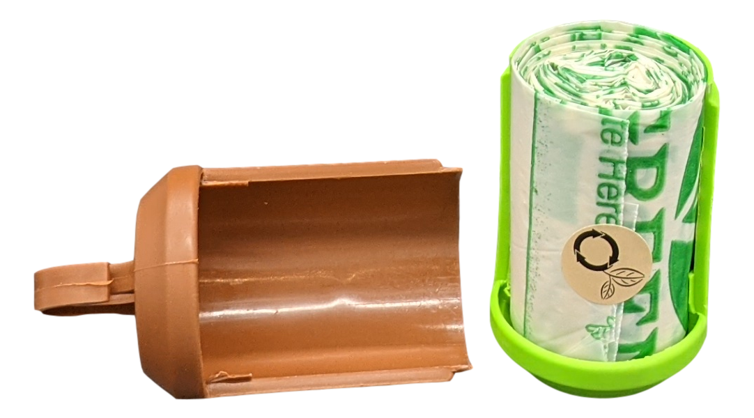 Poop Bag Holder – Dog Poop Bag Holder | Leash Dispenser | Clip-On | Made in USA | beyondGREEN Poop Bag Dispenser beyondGREEN biotech™