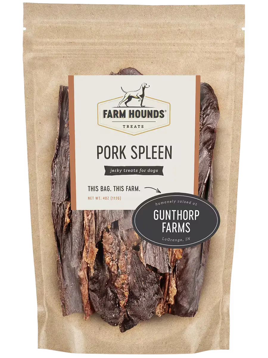 Pork Spleen Organs Farm Hounds