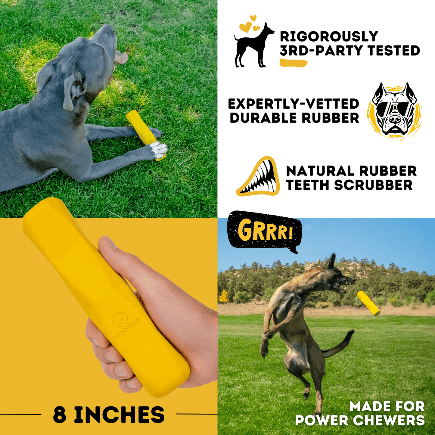 Power Stick™ Monster K9 Dog Toys