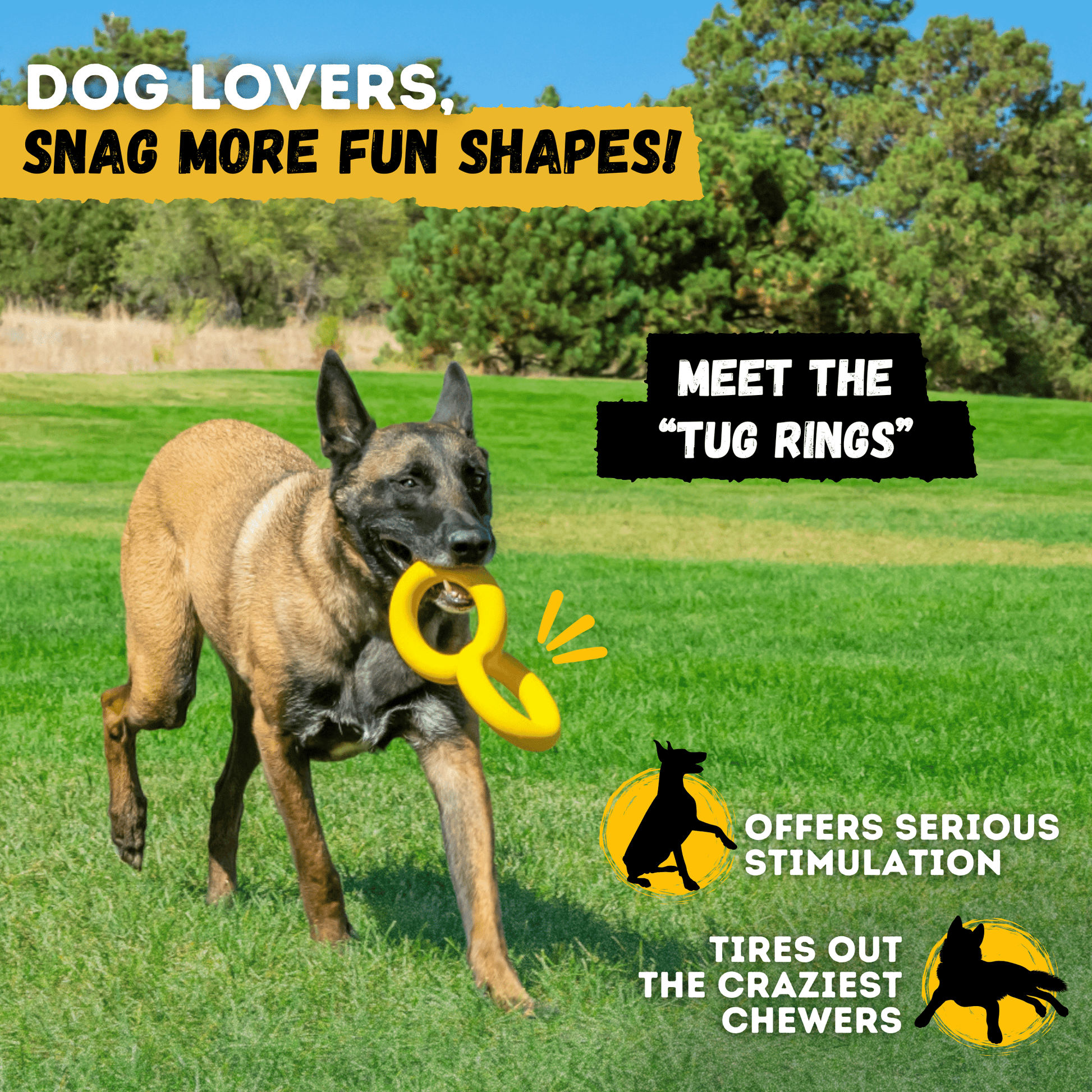 Power Stick™ Monster K9 Dog Toys