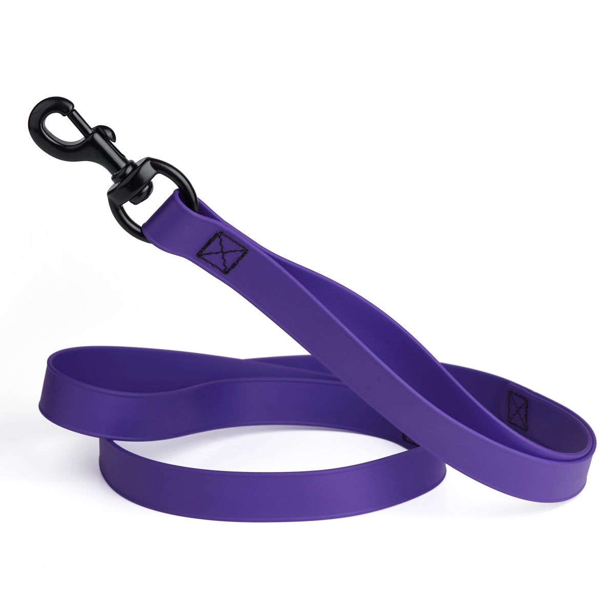 Biothane Waterproof Multi-Handle Dog Leash Violet Purple Dog Leashes Dogline