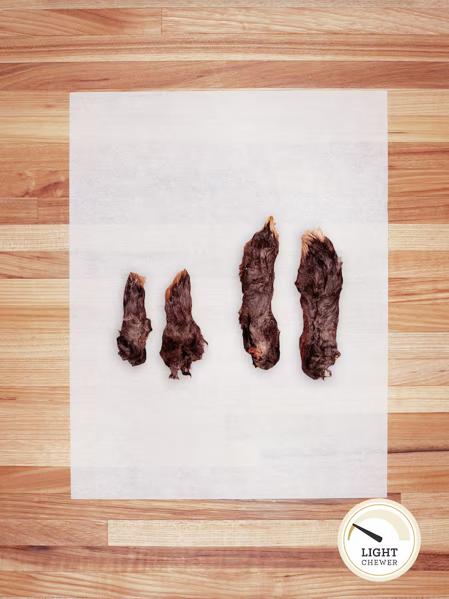 Rabbit Chews & Hides (Hairy) Chews Farm Hounds