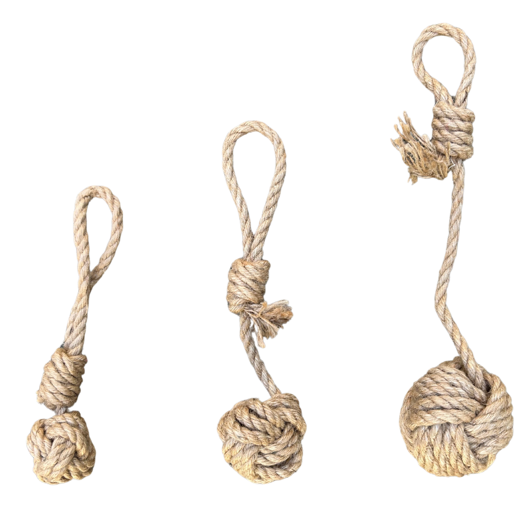 hemp rope dog tug toy hemp rope dog pull toys rōmng