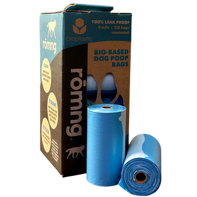 bio-based dog poop bags 120 Dog Poop Bags rōmng