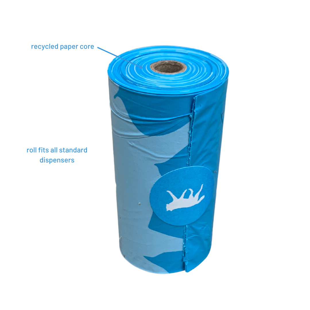 bio-based dog poop bags + bamboo dispenser Dog Poop Bags, Poop Bag Dispenser rōmng