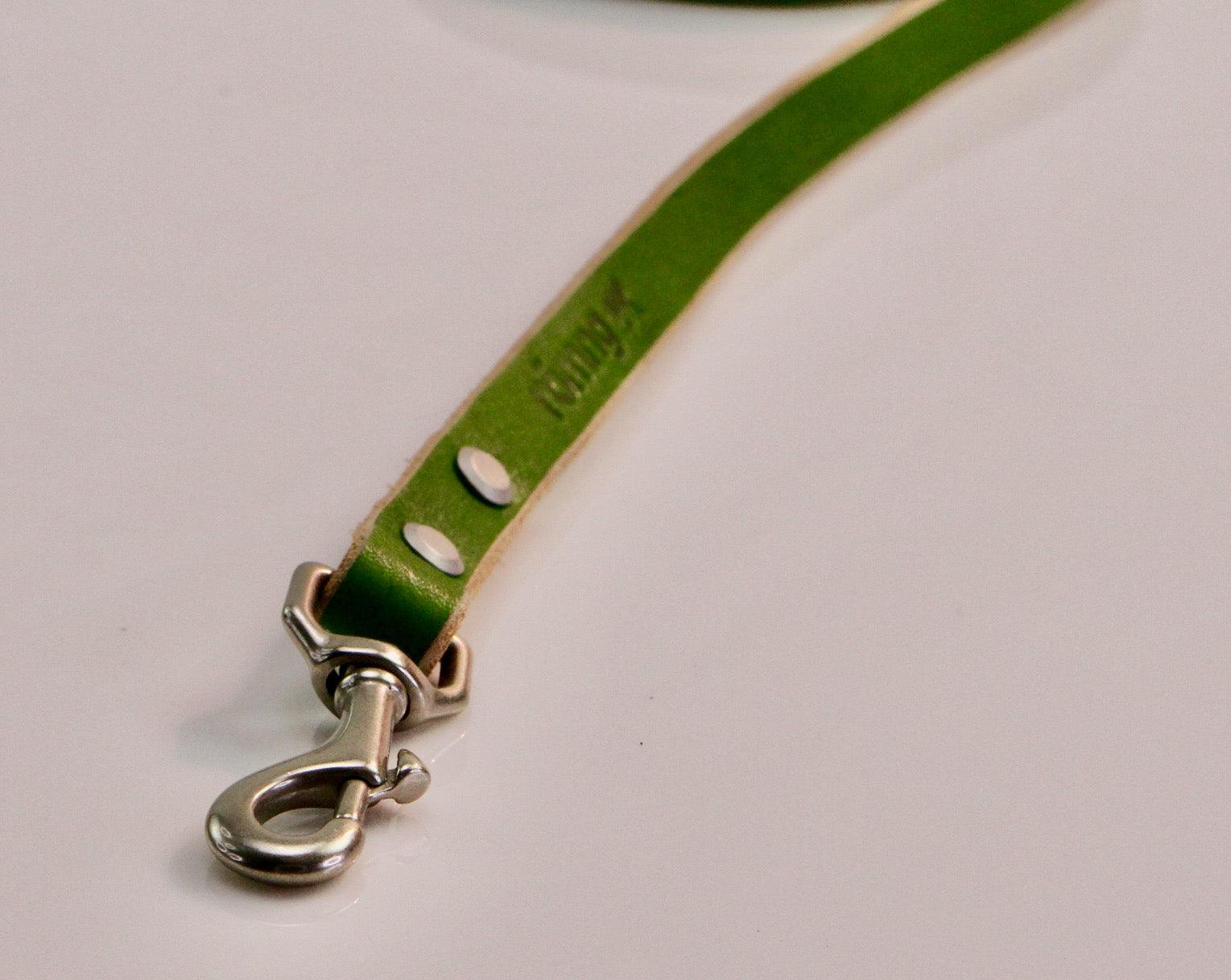 handmade leather dog leash Dog Leashes rōmng