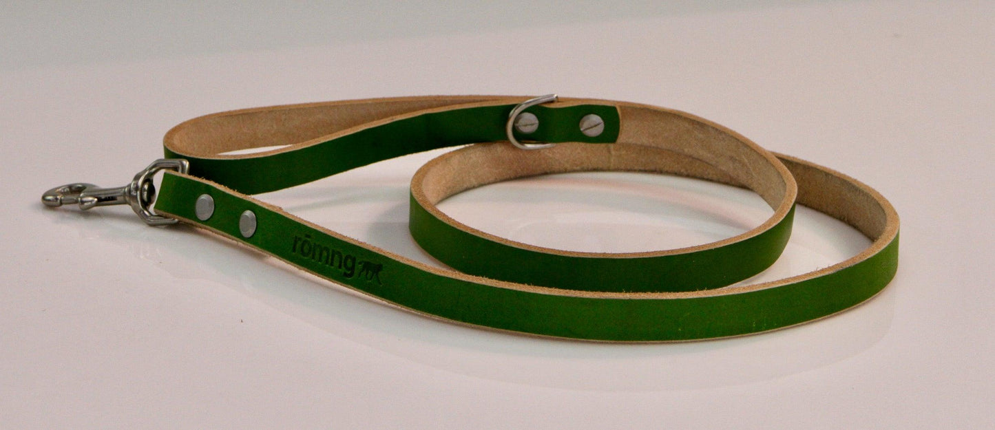 handmade leather dog leash Dog Leashes rōmng