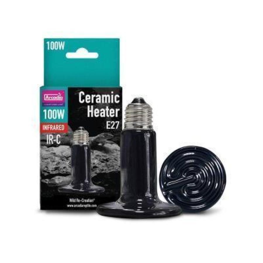 Arcadia Ceramic Heat Emitter Bulbs 100W Heating ReptiChip LLC