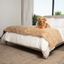 PupProtector™ Luxe Waterproof Bed Runner - Plush Sheep Tan Dog Blanket Paw