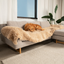 PupProtector™ Luxe Waterproof Bed Runner - Plush Sheep Tan Dog Blanket Paw