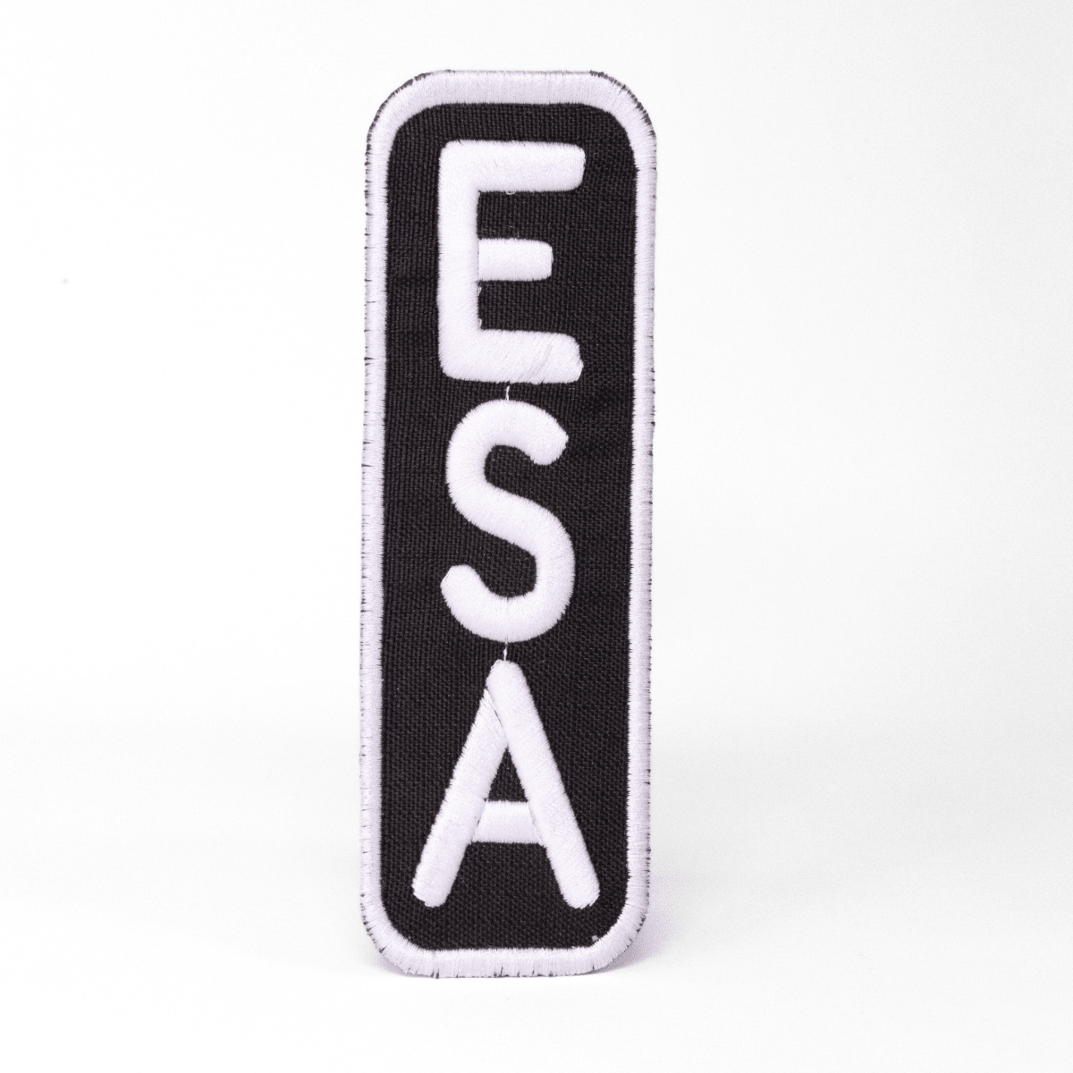 ESA 2x6 Patch Black & White Patch K9 Sport Sack