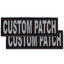 Personalized Removable Patches (Set of 2) Silver Glitter Dog Harnesses Dogline