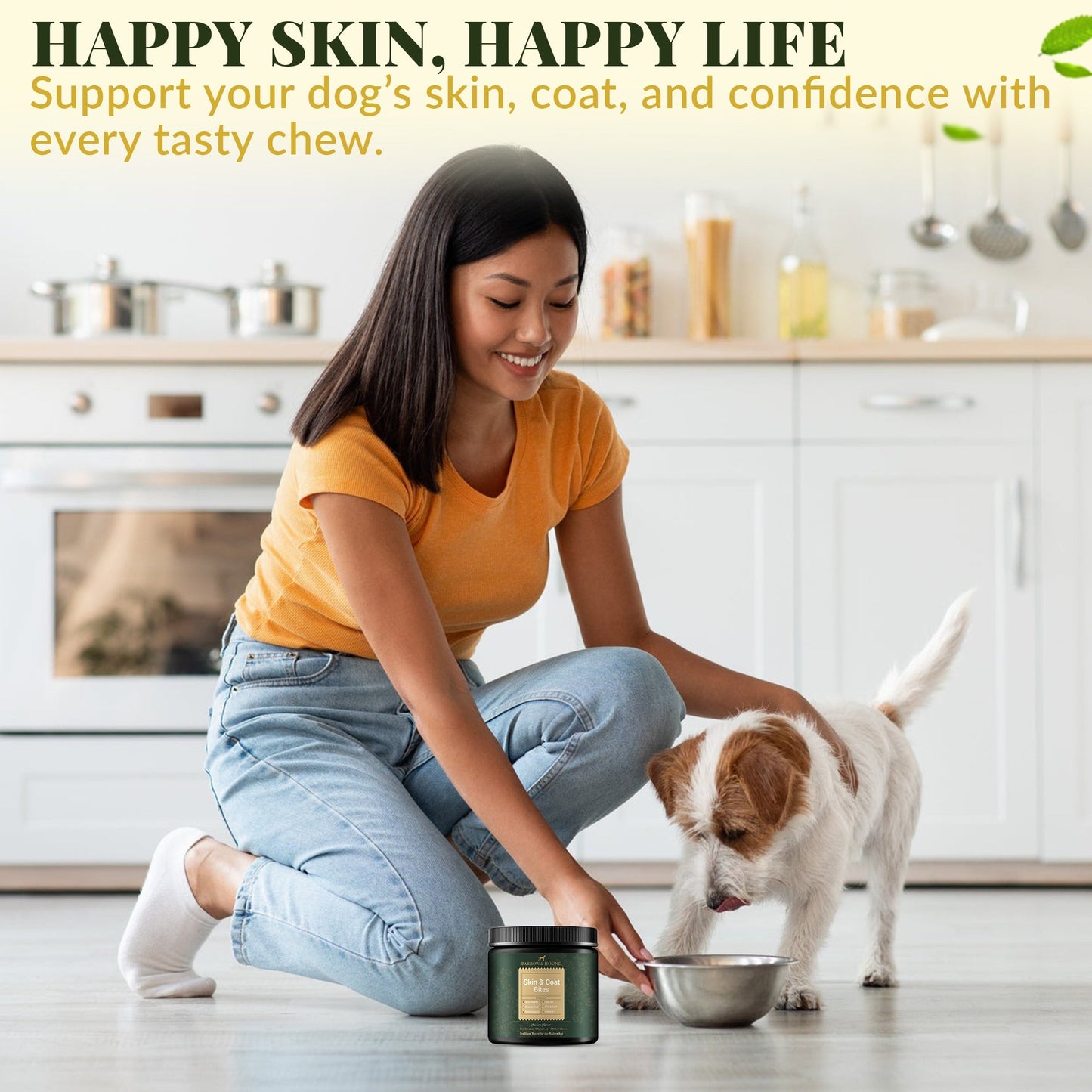 Skin & Coat Bites for Dogs – Shine, Strength & Allergy Relief Supplements Barrow & Hound