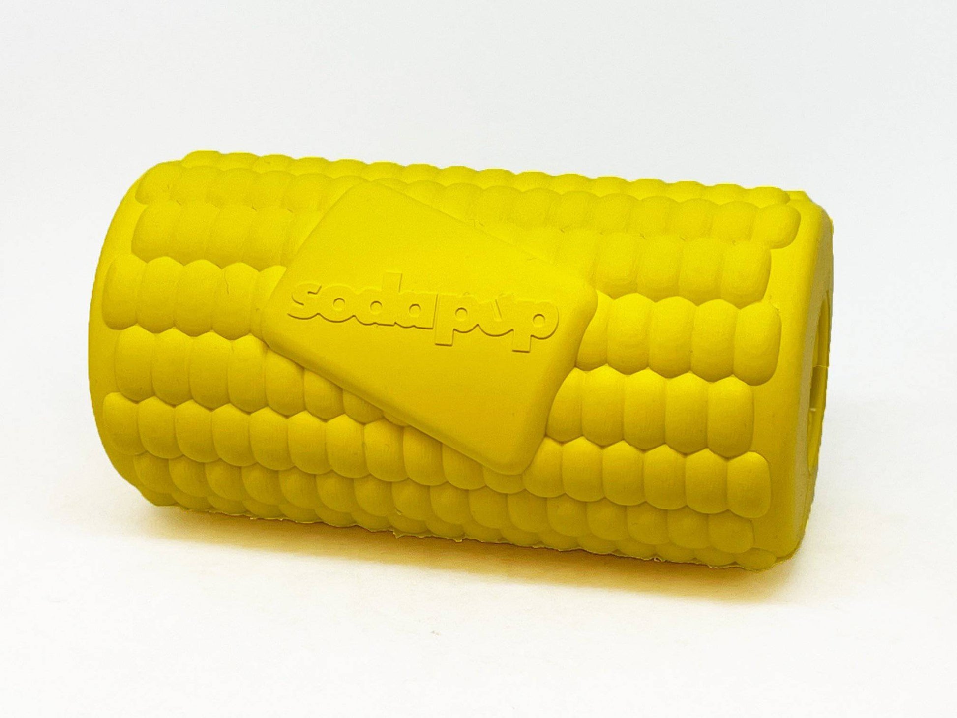 Corn on the Cob Dog Toy - Durable Rubber Treat Dispenser | USA Made Rubber Dog Toys SodaPup/True Dogs, LLC