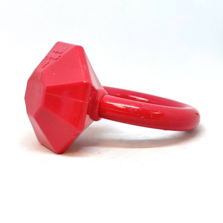 Diamond Ring Nylon Teething Ring for Puppies | Durable & USA Made Nylon Dog Toys SodaPup/True Dogs, LLC