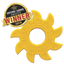 Circular Saw Blade Ultra Durable Nylon Dog Chew Toy Circular Saw Blade Nylon Toy - Yellow Nylon Dog Toys SodaPup/True Dogs, LLC