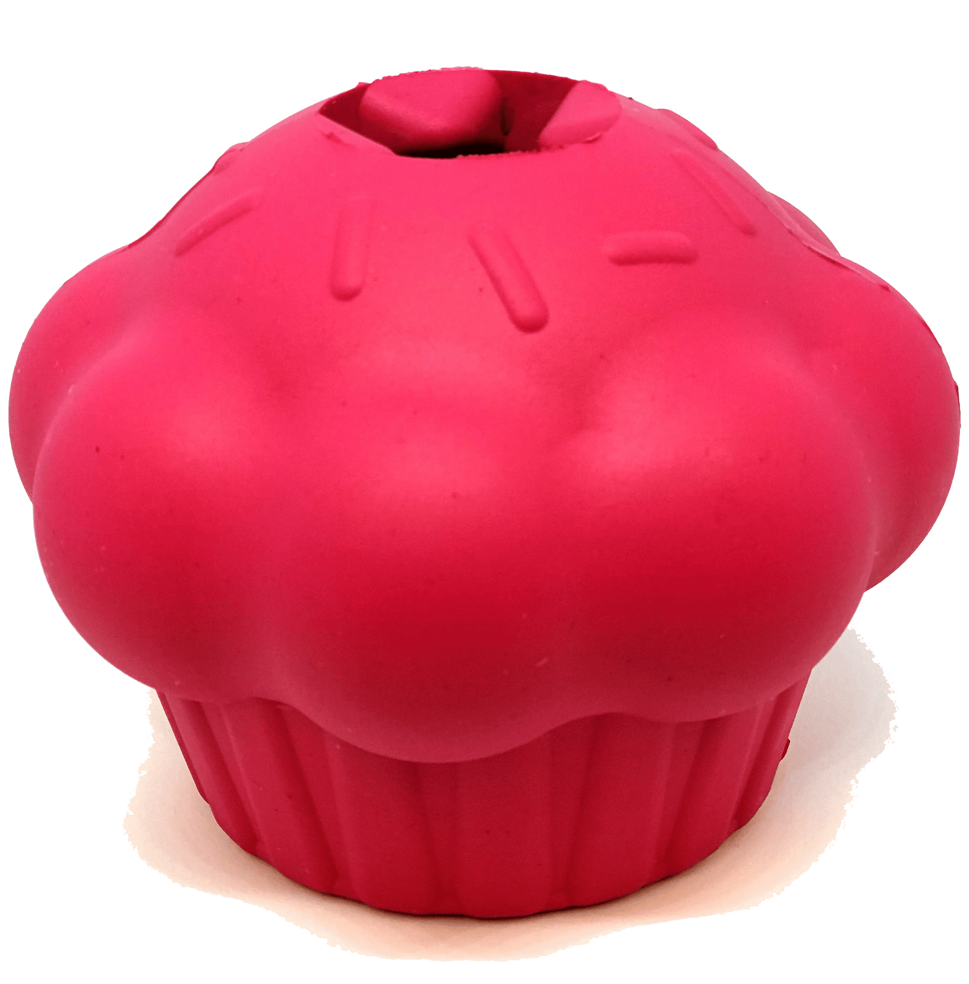 Cupcake eDispenser - Durable Rubber Chew Toy & Treat Dispenser | USA Made Rubber Dog Toys SodaPup/True Dogs, LLC