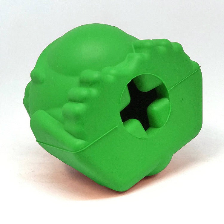 Bull Frog Dog Chew Toy & Treat Dispenser - USA Made | SodaPup Rubber Dog Toys SodaPup/True Dogs, LLC