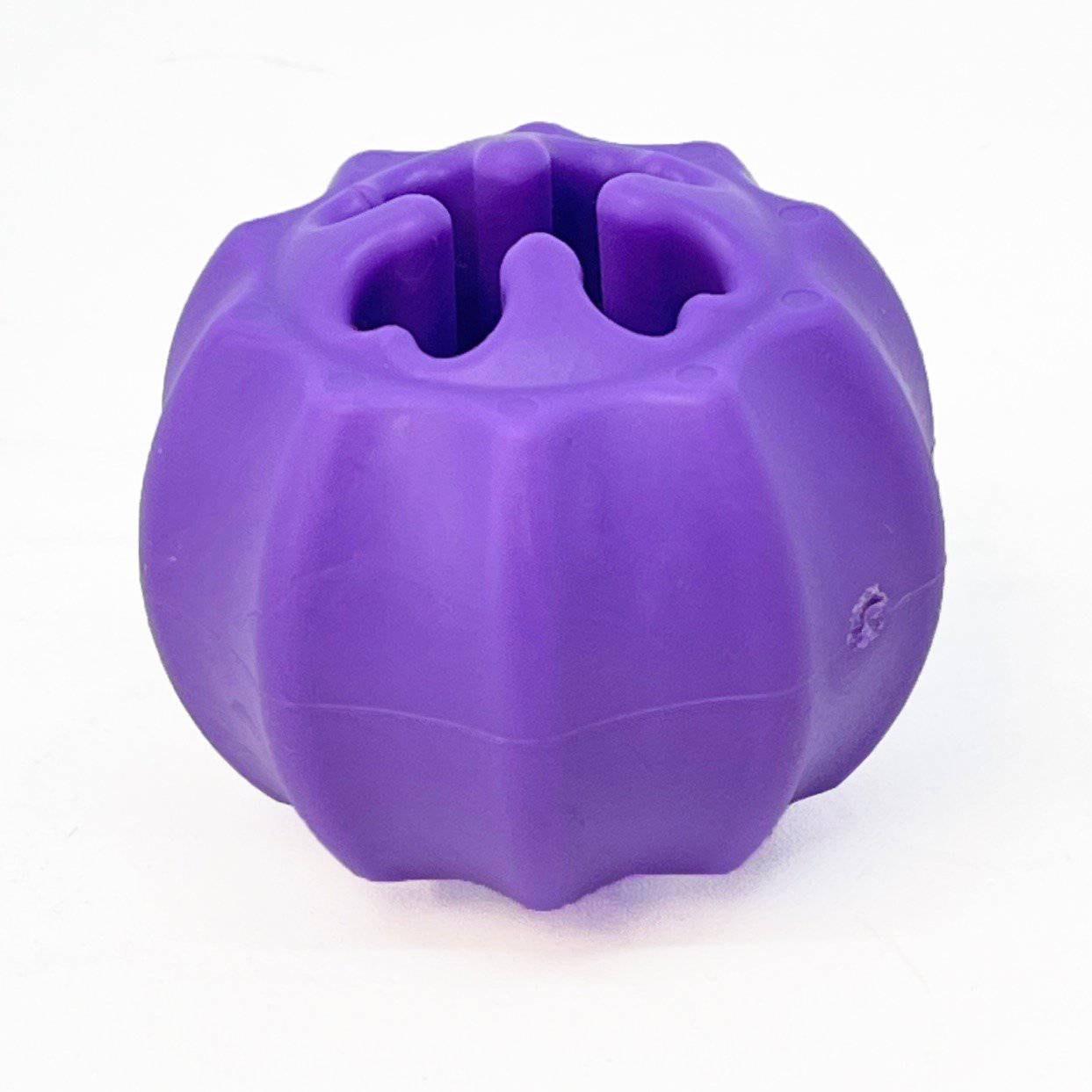 Cross Bones Bully Stick Holder &amp; Chew Toy for Heavy Chewers | Purple | USA Made Rubber Dog Toys SodaPup/True Dogs, LLC