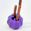 Cross Bones Bully Stick Holder &amp; Chew Toy for Heavy Chewers | Purple | USA Made Rubber Dog Toys SodaPup/True Dogs, LLC
