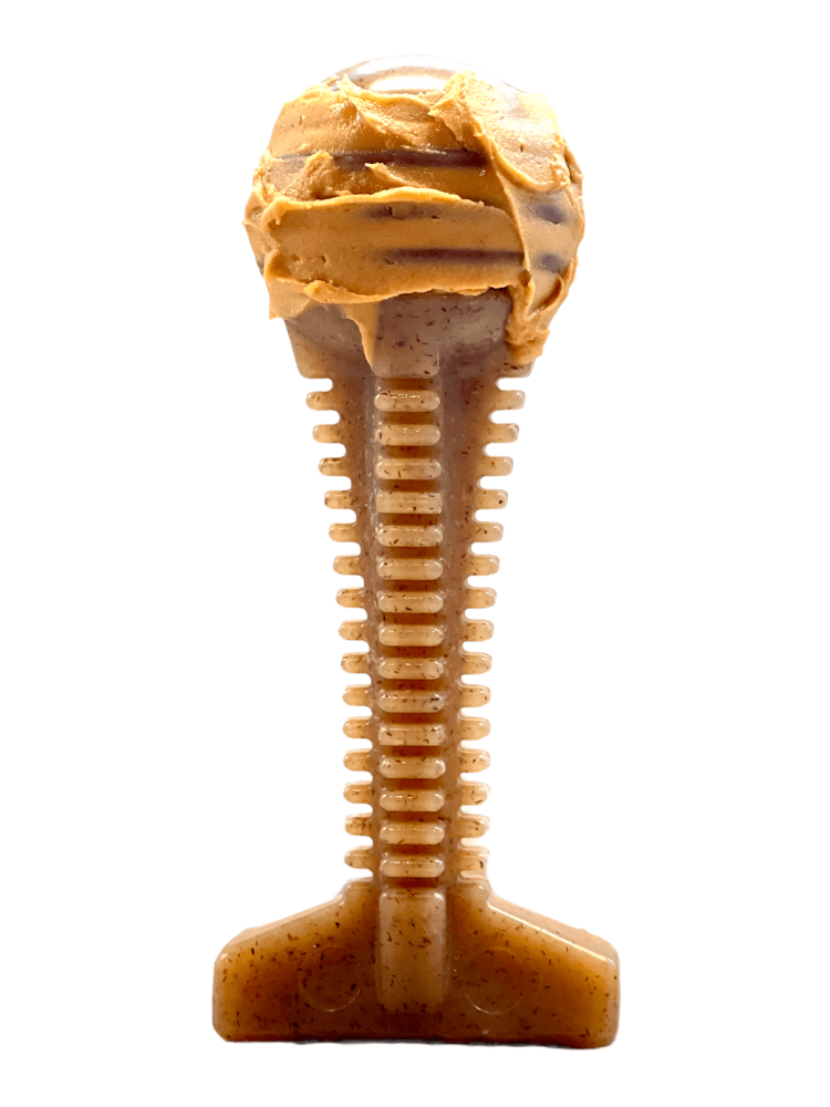 Honey Bone Dental Tower Nylon Chew Toy for Aggressive Chewers | USA Made Nylon Dog Toys SodaPup/True Dogs, LLC