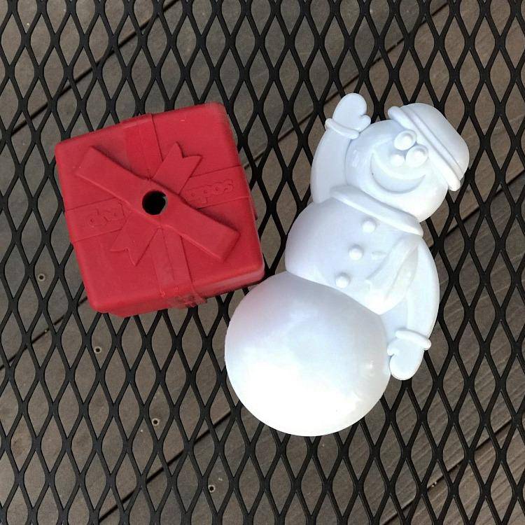 Gift Box eDispenser - Durable Rubber Treat Dispenser for Dogs | USA Made Rubber Dog Toys SodaPup/True Dogs, LLC