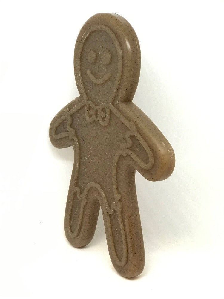 Gingerbread Man Nylon Dog Chew Toy for Aggressive Chewers | USA Made Nylon Dog Toys SodaPup/True Dogs, LLC