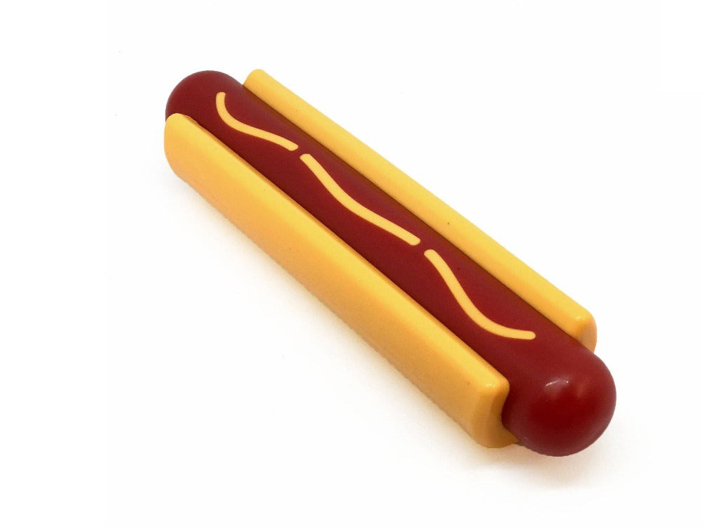 Hot Dog Nylon Dog Toy for Aggressive Chewers | USA Made | SodaPup Nylon Dog Toys SodaPup/True Dogs, LLC