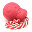 USA-K9 Skull Dog Chew Toy & Treat Dispenser - Made in USA | SodaPup Rubber Dog Toys SodaPup/True Dogs, LLC