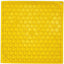 Honeycomb eMat - Enrichment Lick Mat for Dogs and Cats | eMat Enrichment Toy for Anxiety Relief | SodaPup Honeycomb E-Mat - large yellow EMAT SodaPup/True Dogs, LLC