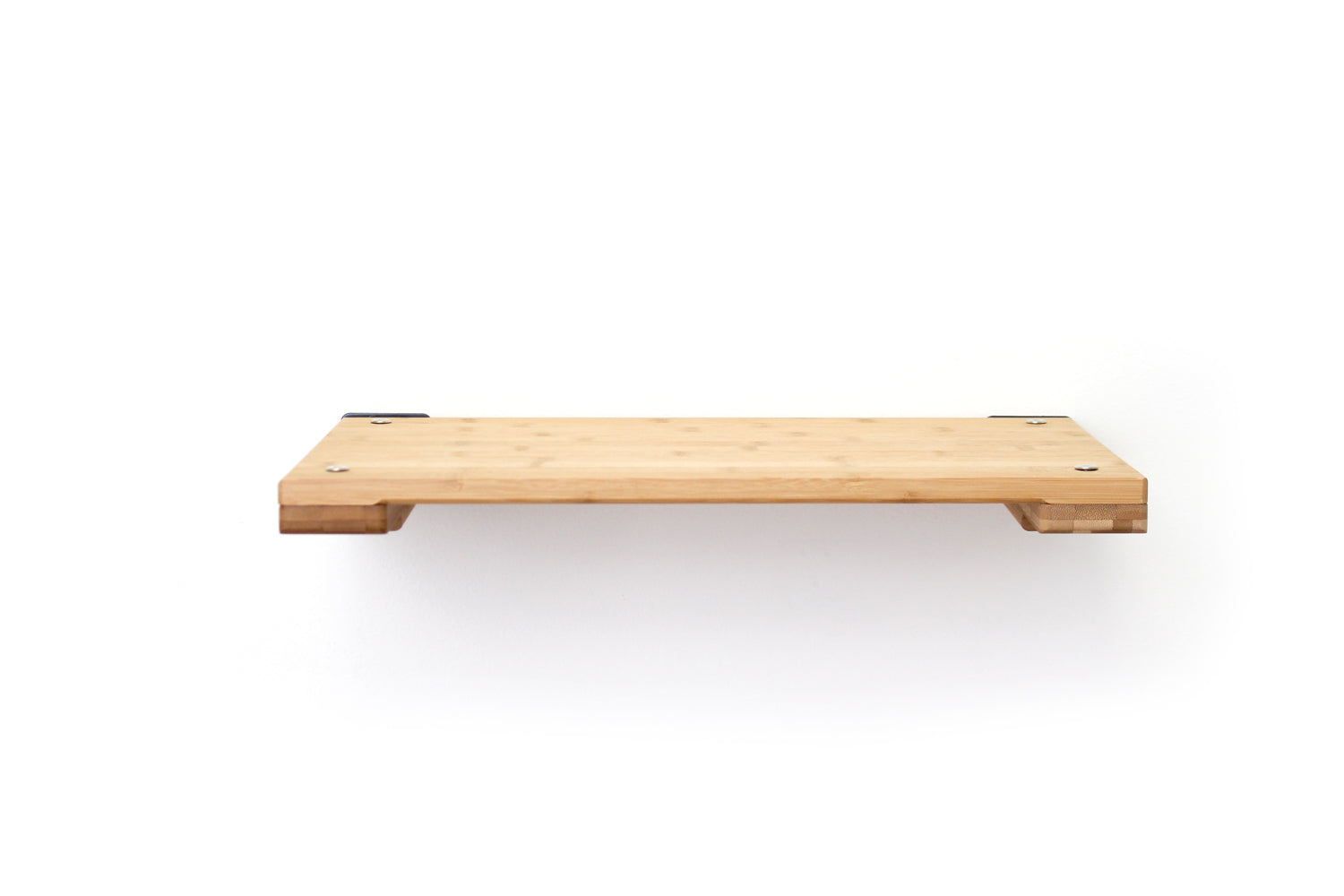 Wall Mounted Cat Shelf Natural Bamboo 18" Solid Shelf Cat shelves/bed Catastrophic Creations