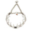 Herm Sprenger - ULTRA-PLUS Training Collar with Center-Plate and Assembly Chain - Stainless Steel Gauge 4.00 mm X Length 25 in (63 cm) with Swivel Collars, Prong/Pinch Dog Collars Dogline