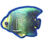 Tropical Fish Toys 9" Tropical Angelfish Dog Toys Dogline