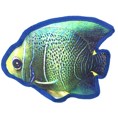 Tropical Fish Toys 9" Tropical Angelfish Dog Toys Dogline