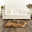 PupRug by Paw.com® Faux Fur Orthopedic Dog Bed - Curve Sable Tan Dog Beds Paw