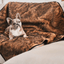 PupProtector™ Summer Short Fur Waterproof Throw Blanket - Sable Tan Dog Blanket Paw.com
