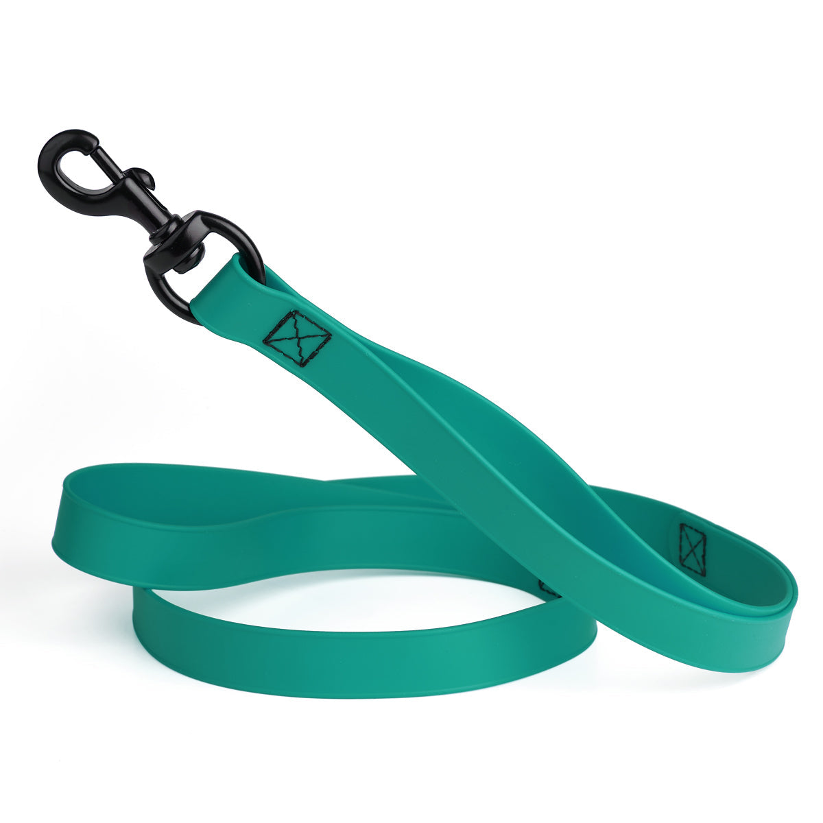 Biothane Waterproof Multi-Handle Dog Leash Teal Dog Leashes Dogline