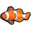 Tropical Fish Toys 10" Tropical Clownfish Dog Toys Dogline