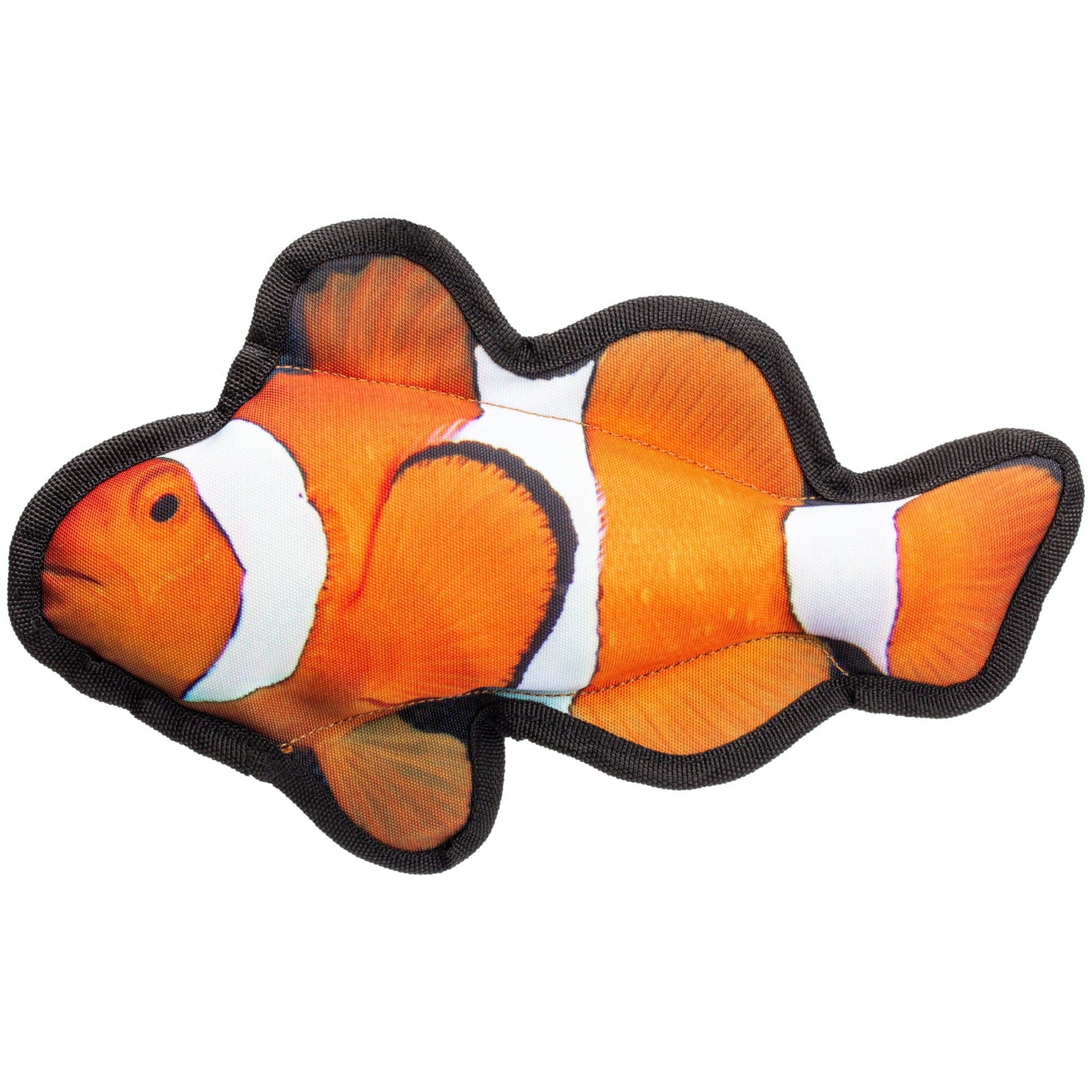 Tropical Fish Toys 10" Tropical Clownfish Dog Toys Dogline