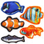 Mini Tropical Fish Toys Dog Toys Dogline