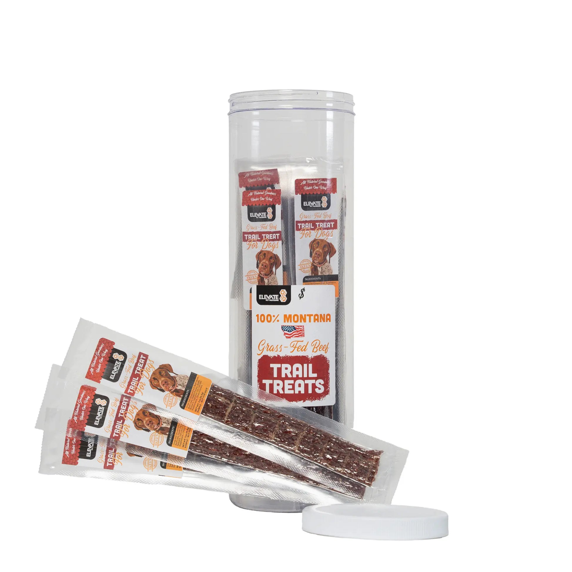 Air-Dried Trail Treats - Beef Recipe Dog Food Elevate Pet Provisions