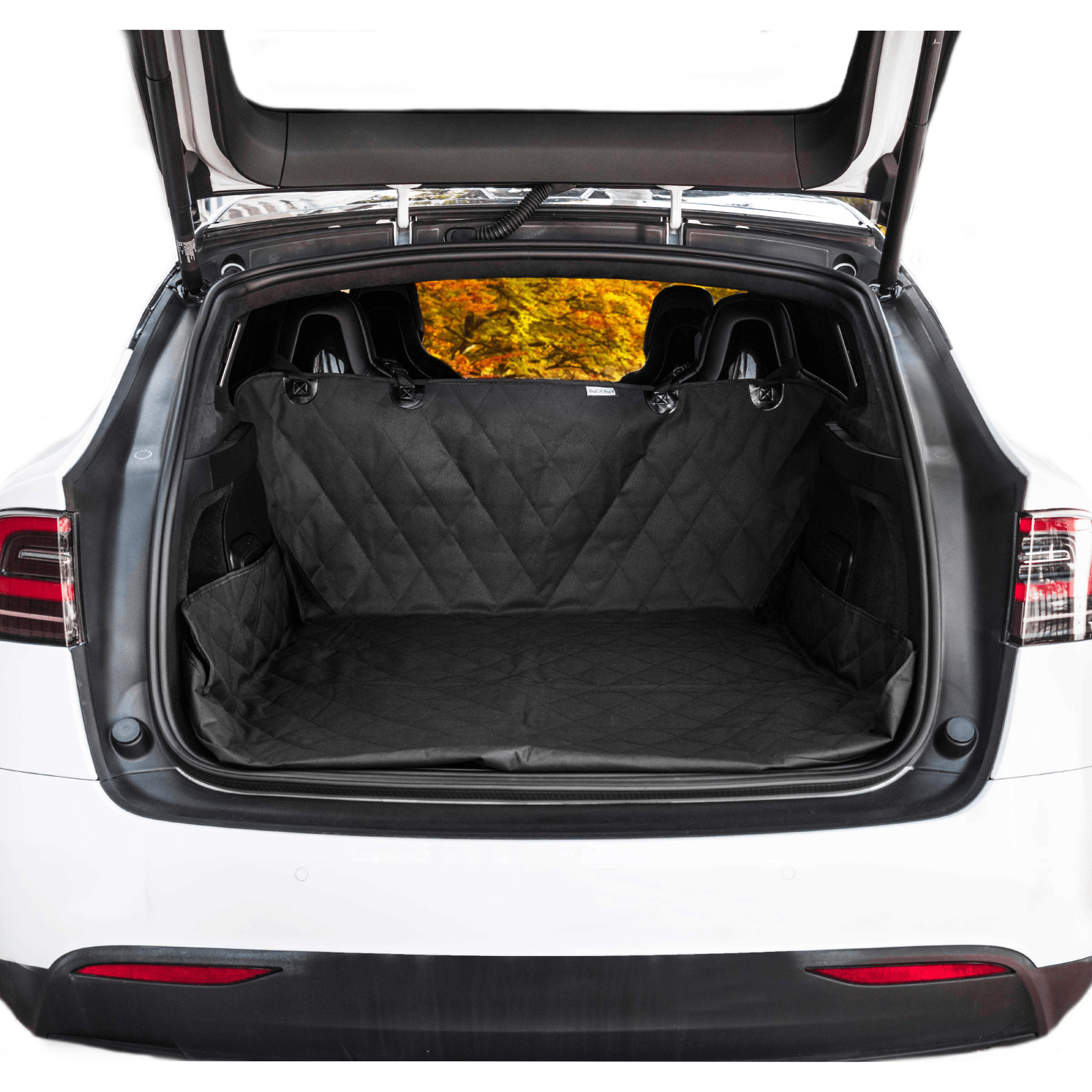 PupProtector™ Cargo Cover Liner for SUVs and Cars Travel Paw.com