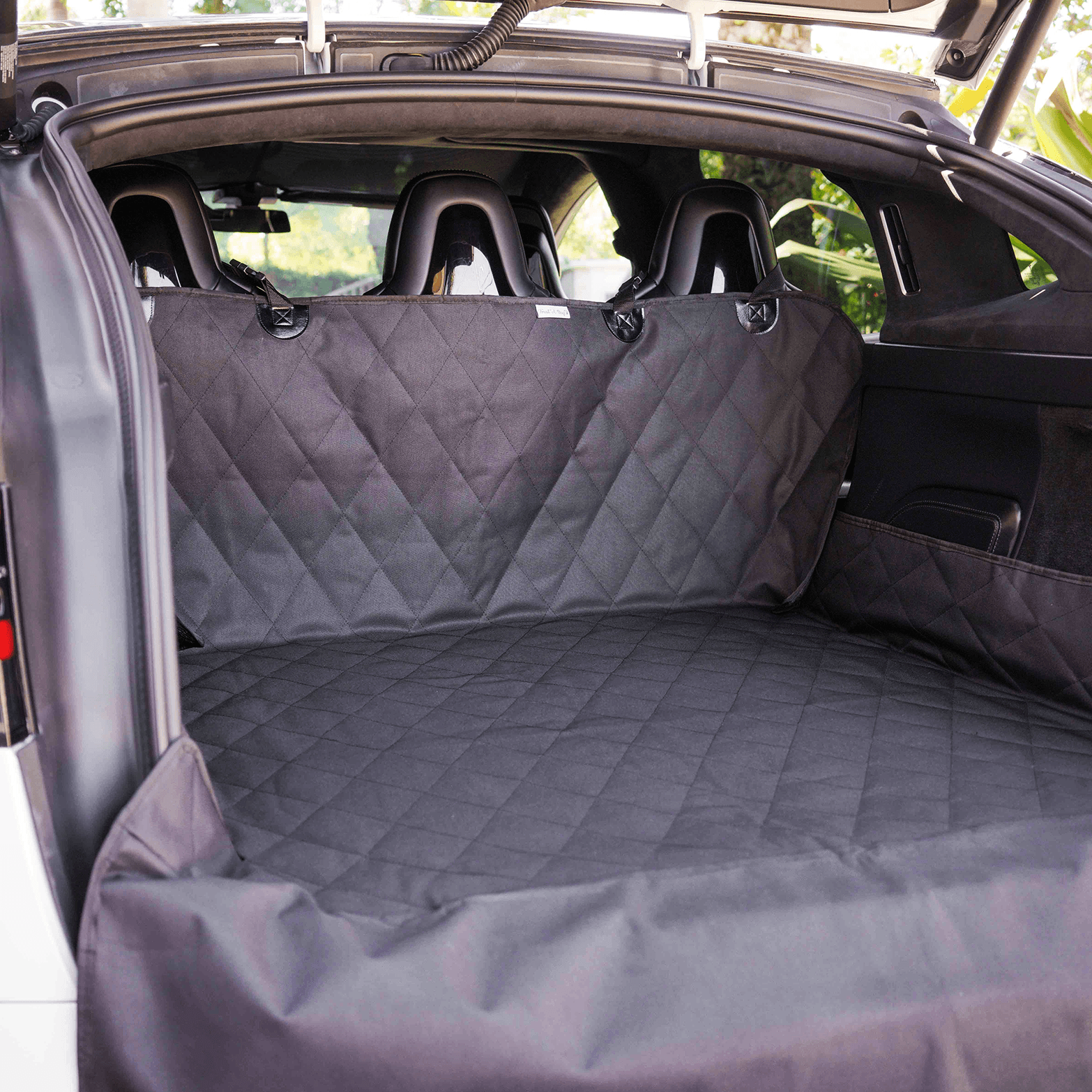 PupProtector™ Cargo Cover Liner for SUVs and Cars Travel Paw.com