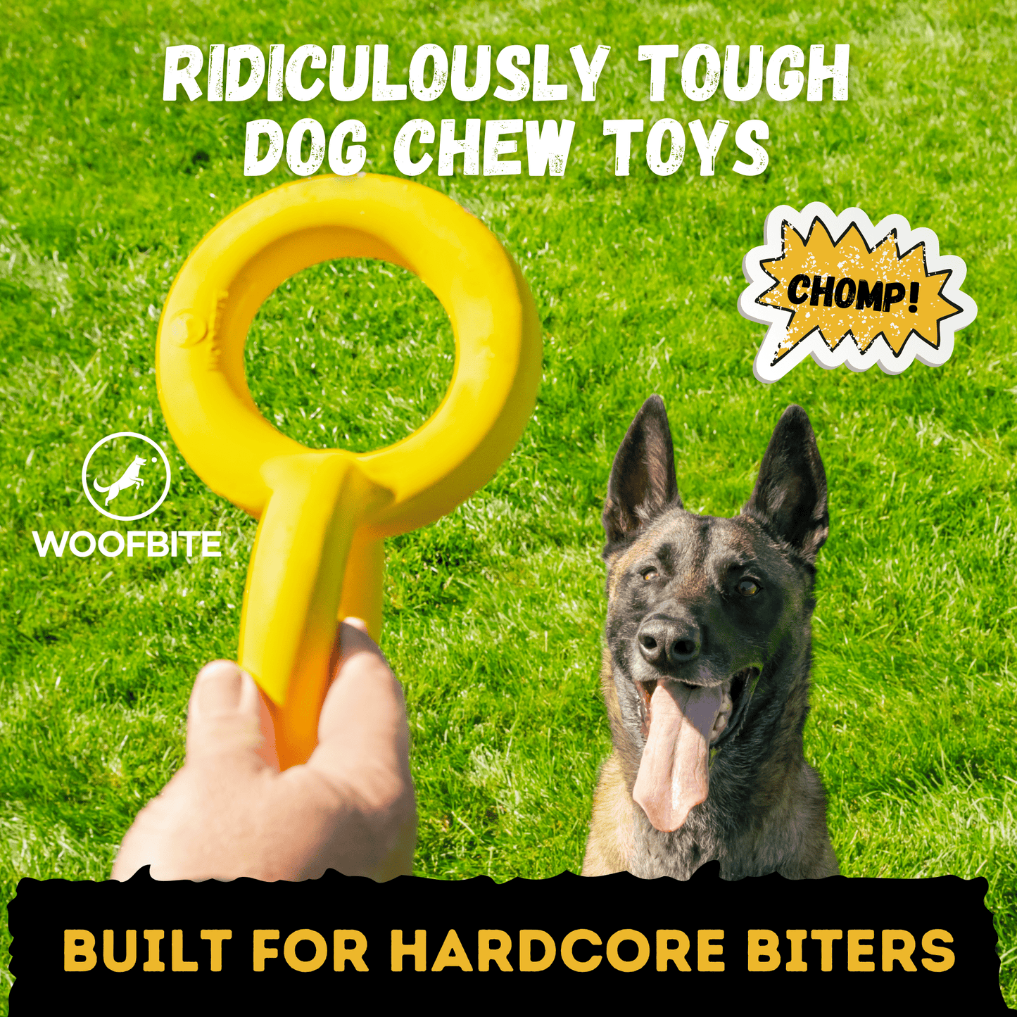 Tug Chain™ Monster K9 Dog Toys