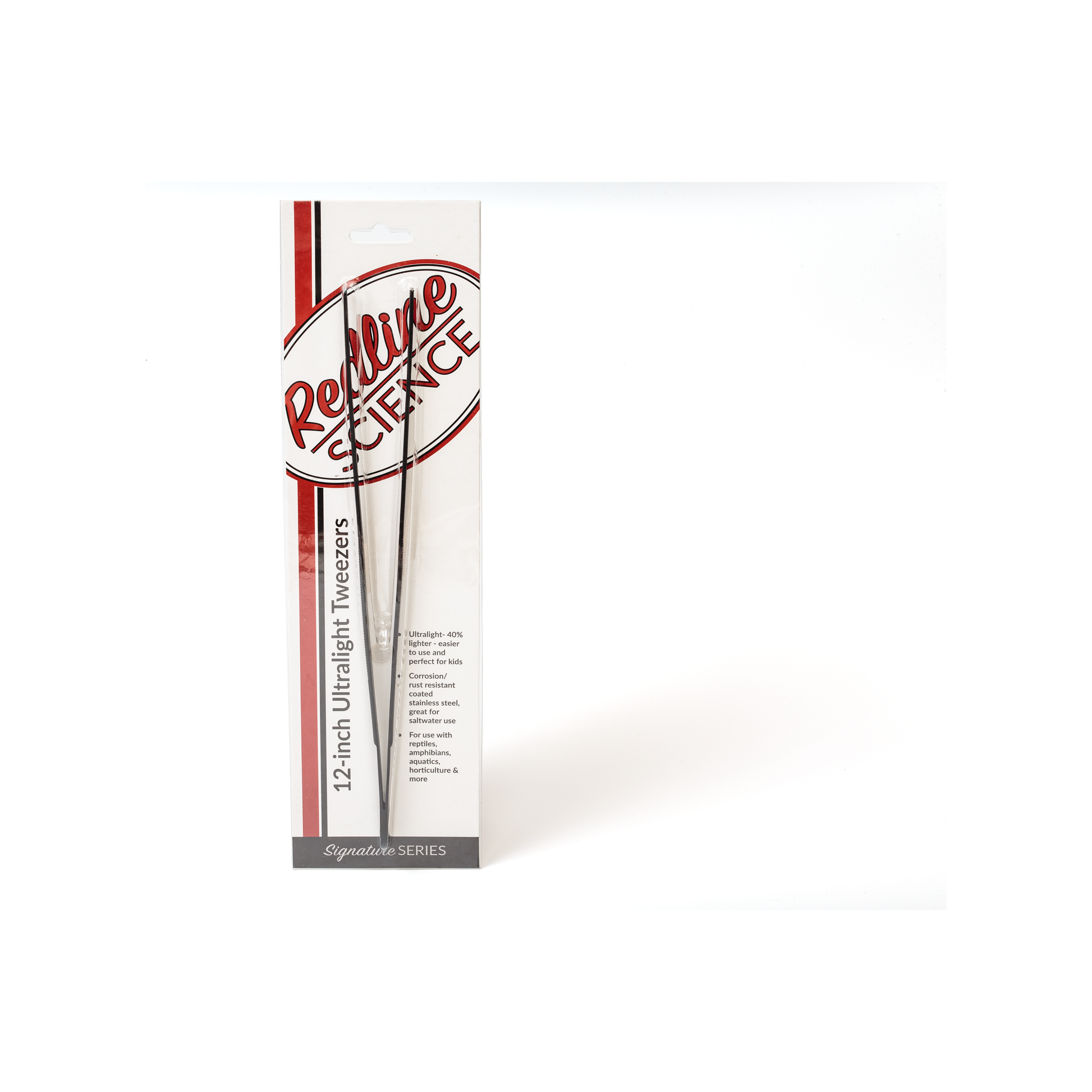 Signature Series Tweezers - Straight Tools ReptiChip LLC