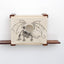 Cat Cubby for Wall - Covered Cat Bed English Chestnut Bamboo Baby Dragon Catastrophic Creations