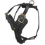 Viper Typhoon Leather Working Dog Harness Black Harnesses Dogline