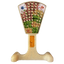 Waffle Tower Nylon Chew & Enrichment Toy | 2-in-1 for Aggressive Chewers | SodaPup