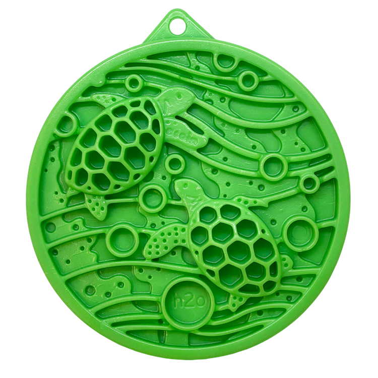 Water Nylon eCoin Durable Enrichment Snacking Coin for Dogs | USA-Made Lick Mat Alternative ECOIN SodaPup/True Dogs, LLC